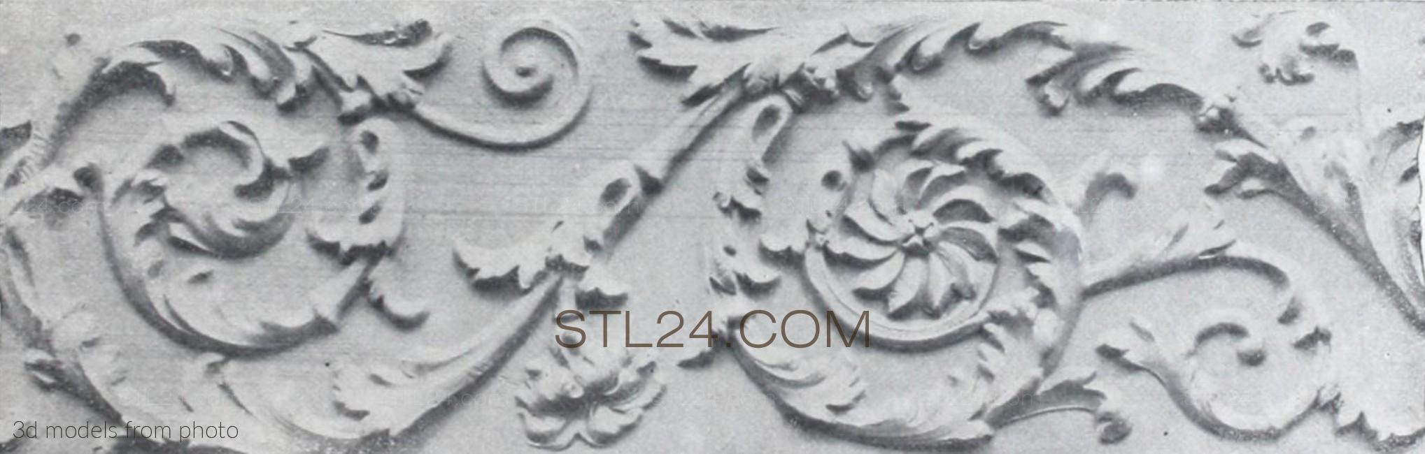 Фризы (FRIESE_1578 -  | 3D model 3DSMAX / OBJ / STL) 3D модель для ЧПУ станка
